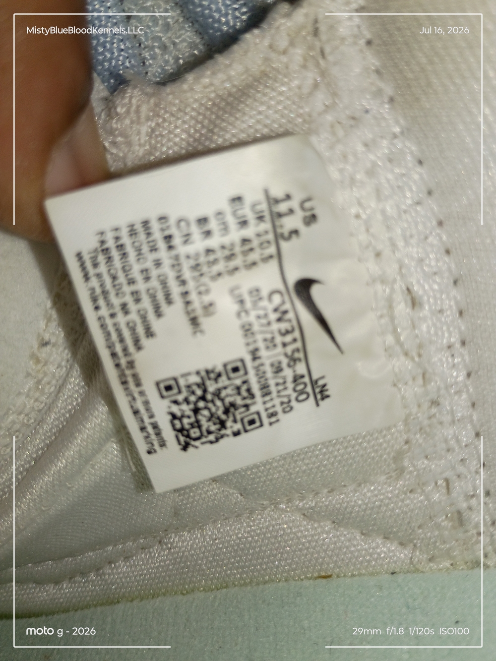 Nike LeBron 18 White,Blue,Clear& Multi Colored Basketball 🏀 Shoes - Picture 8 of 16